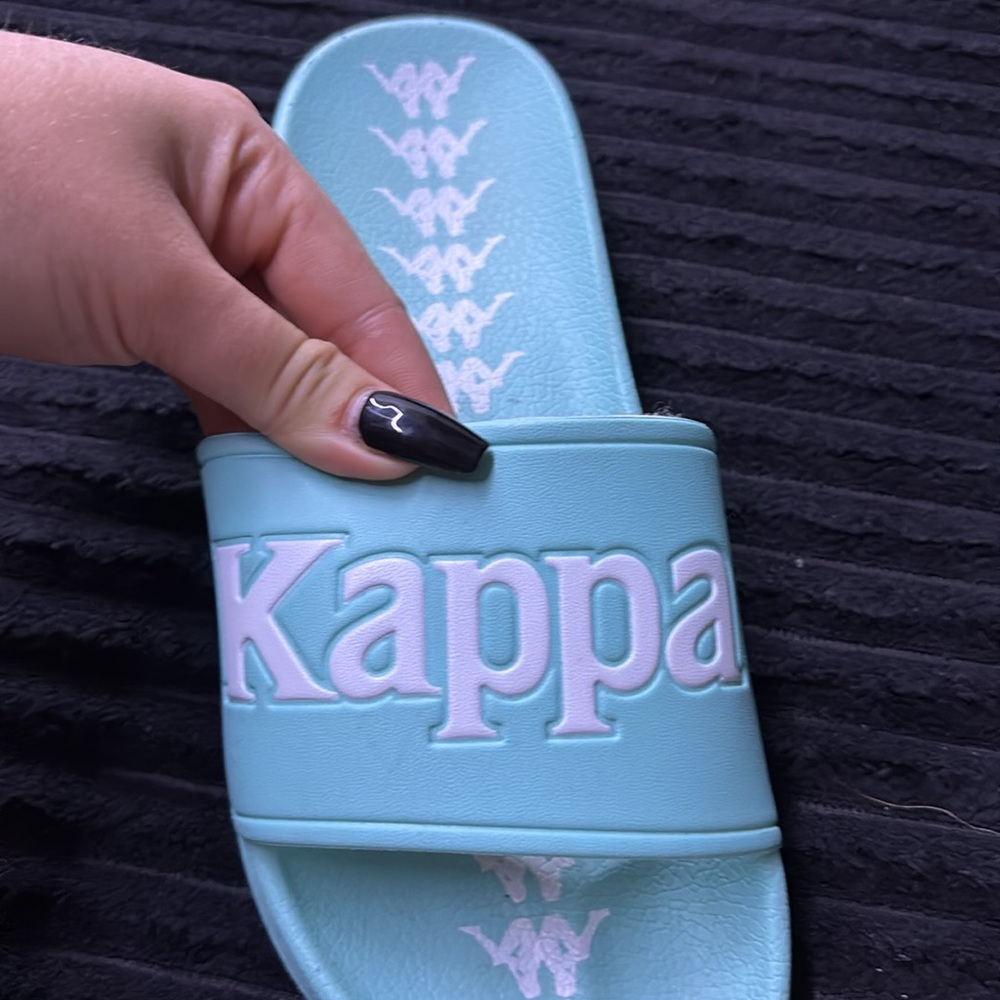 Unisex Kappa Slides Size 38 Comparable To A Women… - image 3